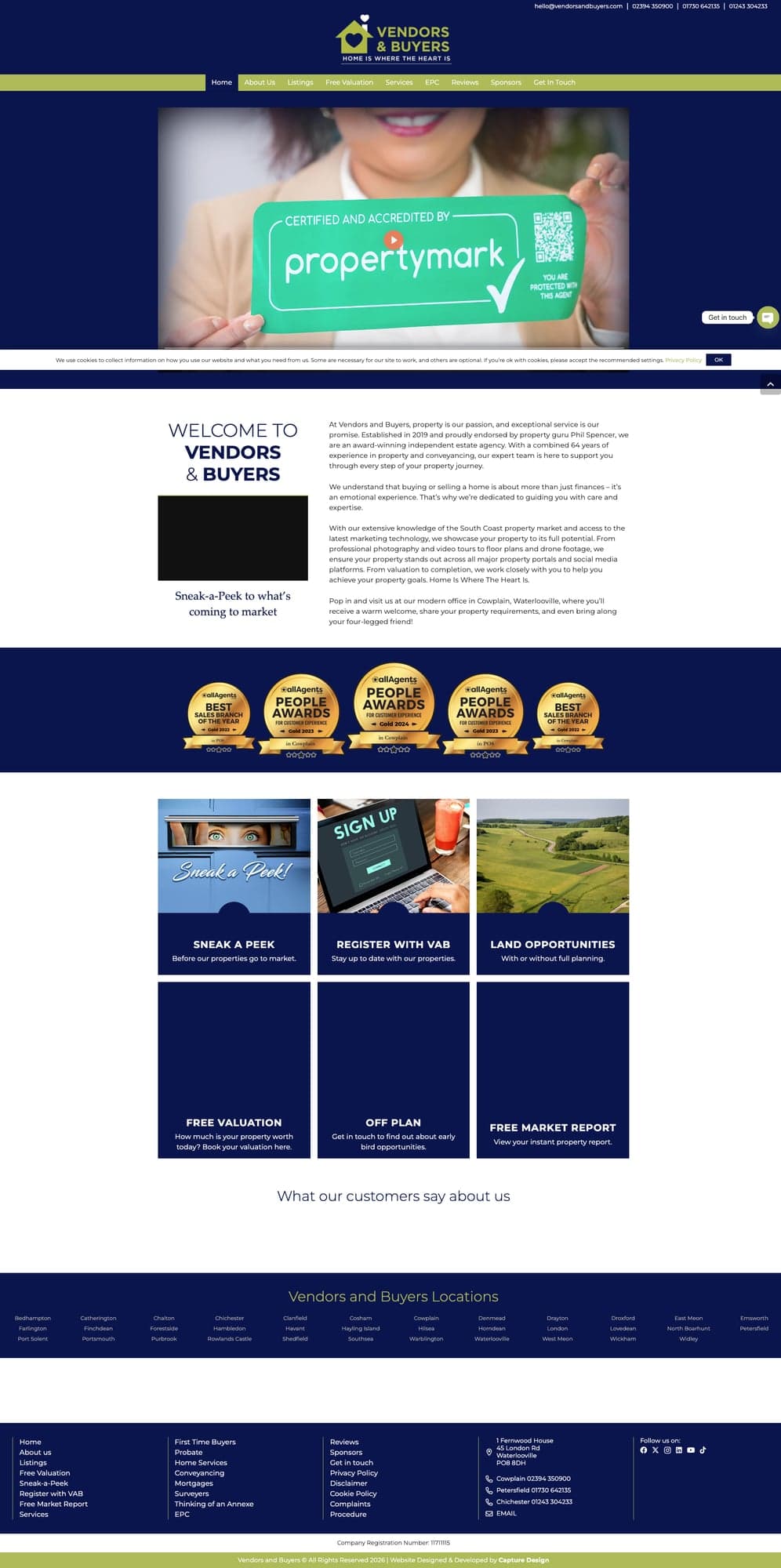 Vendors & Buyers Estate Agents